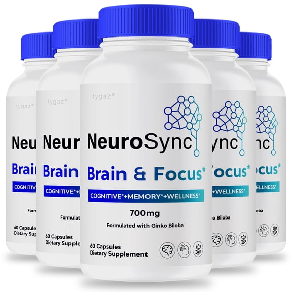 (5 Pack) Neuro Sync - Neuro Sync Pill Supplement