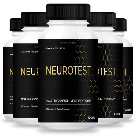 (5 Pack) Neuro Test - Neuro Test Mens Capsules - Walmart.com