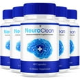 thumbnail image 1 of (5 Pack) NeuroClean Advanced Nerve and Nootropic Capsules, Neuro Clean Maximum Strength Formula for Cognitive Function and Overall Health (300 Capsules), 1 of 6