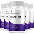thumbnail image 1 of (5 Pack) Neurocept Brain Supplement Neuro Cept Premium Memory Capsules, Neurocept Advanced Memory & Focus Support Supplement (300 Capsules), 1 of 9