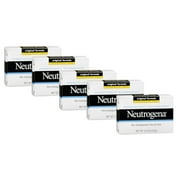 Neutrogena Original Fragrance-Free Gentle Facial Cleansing Bar, 3.5 OZ Pack of 5