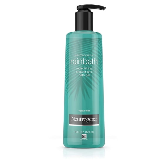 5 Pack Neutrogena Rainbath Replenishing Shower And Bath Gel, Ocean Mist 16 oz