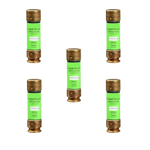5-Pack New FRN-R-5 FRN-R-5A 250Vac Time Delay Fuse, FRN-R-5A Current ...