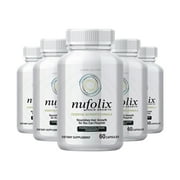 5 Pack Nufolix - Nufolix Advanced Hair Growth Capsules