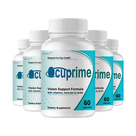 (5 Pack) Ocuprime - Ocuprime Support for Eye Health - Ocuprime Vision Support Formula