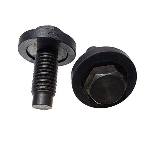 (5 Pack) Oil Drain Plug & Gasket M12-1.75 - Replaces Ford XW4Z-6730-BA, Mazda AJ0310404, 090-153