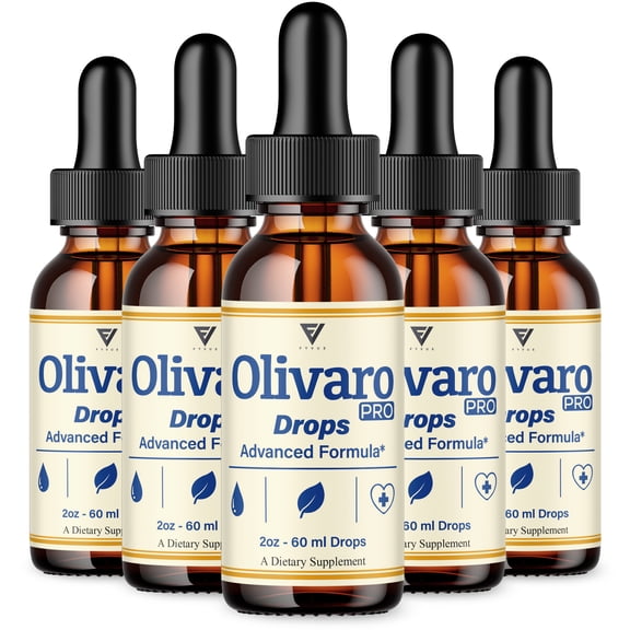 (5 Pack) Olivaro Pro Drops Blood Support Advanced Liquid Supplement (10oz)