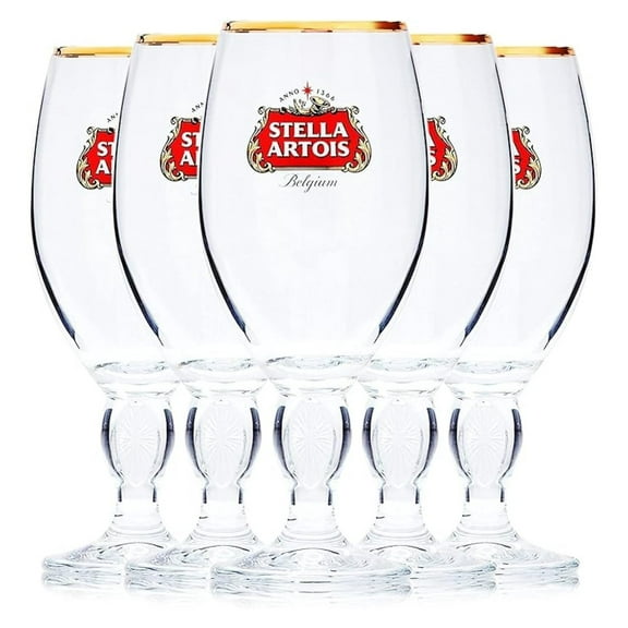 5-Pack Original Beer Glass Chalice, 33cl