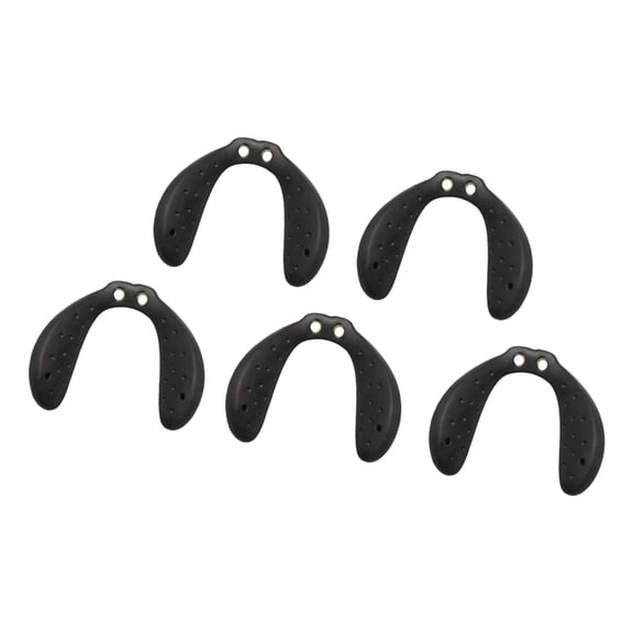 5 Pack Outdoor Cycling Nose Pads for Sports Eyewear Waterproof and Plastic Construction for Active Cycling Enthusiasts