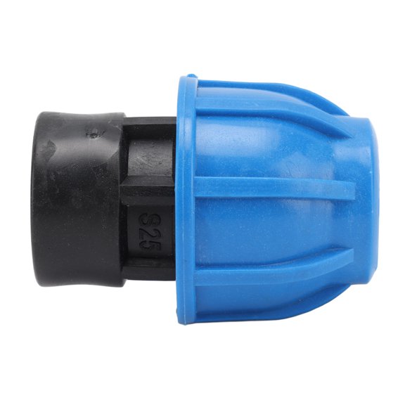 5-Pack PE Female Thread Straight Through Quick Connector Coupling for Water Pipe 5PCS