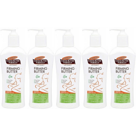5 Pack Palmer's Cocoa Butter Formula Firming Butter Pump 10.6oz Each