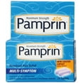thumbnail image 1 of Pamprin Multi-Symptom Menstrual Pain Relief Maximum Strength, 20 Caplets, 5 Pack, 1 of 5