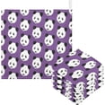 thumbnail image 1 of 5 Pack Panda Face Pattern Baby Muslin Washcloths, Black and White Soft Absorbent Face Towel Burp Cloths Cotton Bath Wipes Infant Wash Cloth for Newborn Boys Girls, 1 of 7