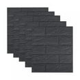 thumbnail image 1 of 5 Pack Peel and Stick Wallpaper,Self-Adhesive Brick Wall Stickers,Wall Tiles Art for Bedroom TV Background Decals, 1 of 6