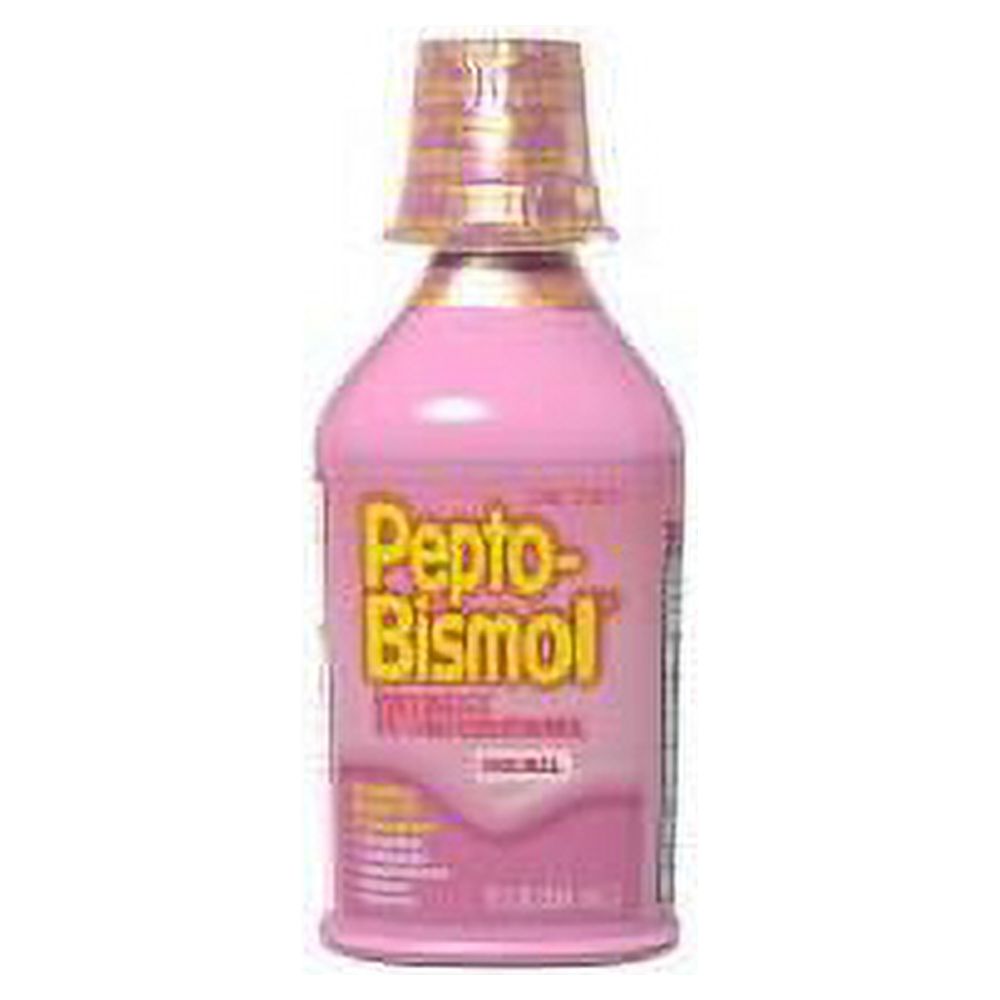 5 Pack PeptoBismol Liquid Original 12oz Each