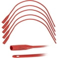 thumbnail image 1 of 5 Pack, Pet Feeding Tube with Funnel End, for Puppies, Kittens, & Pet Nursing, 14 FR, 16” Length, Red Rubber Feeding Tube with Smooth Tip, Non-Sterile, 1 of 5