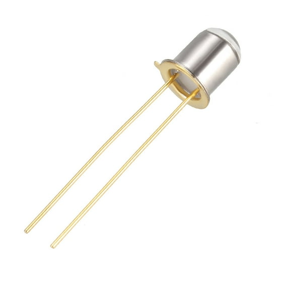 5 Pack Photosensitive Diode Photodiodes Light Sensitive Sensors,5mm Round Head Receiver Diode