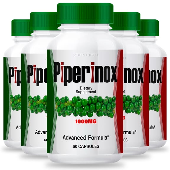 (5 Pack) Piperinox Capsules - Piperinox Keto Capsules