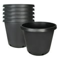 thumbnail image 1 of 5-Pack Plant Nursery Pots, 15 Gallon Plastic Seedling Planters Growing Pots for Plants, 14 Inches, 1 of 7