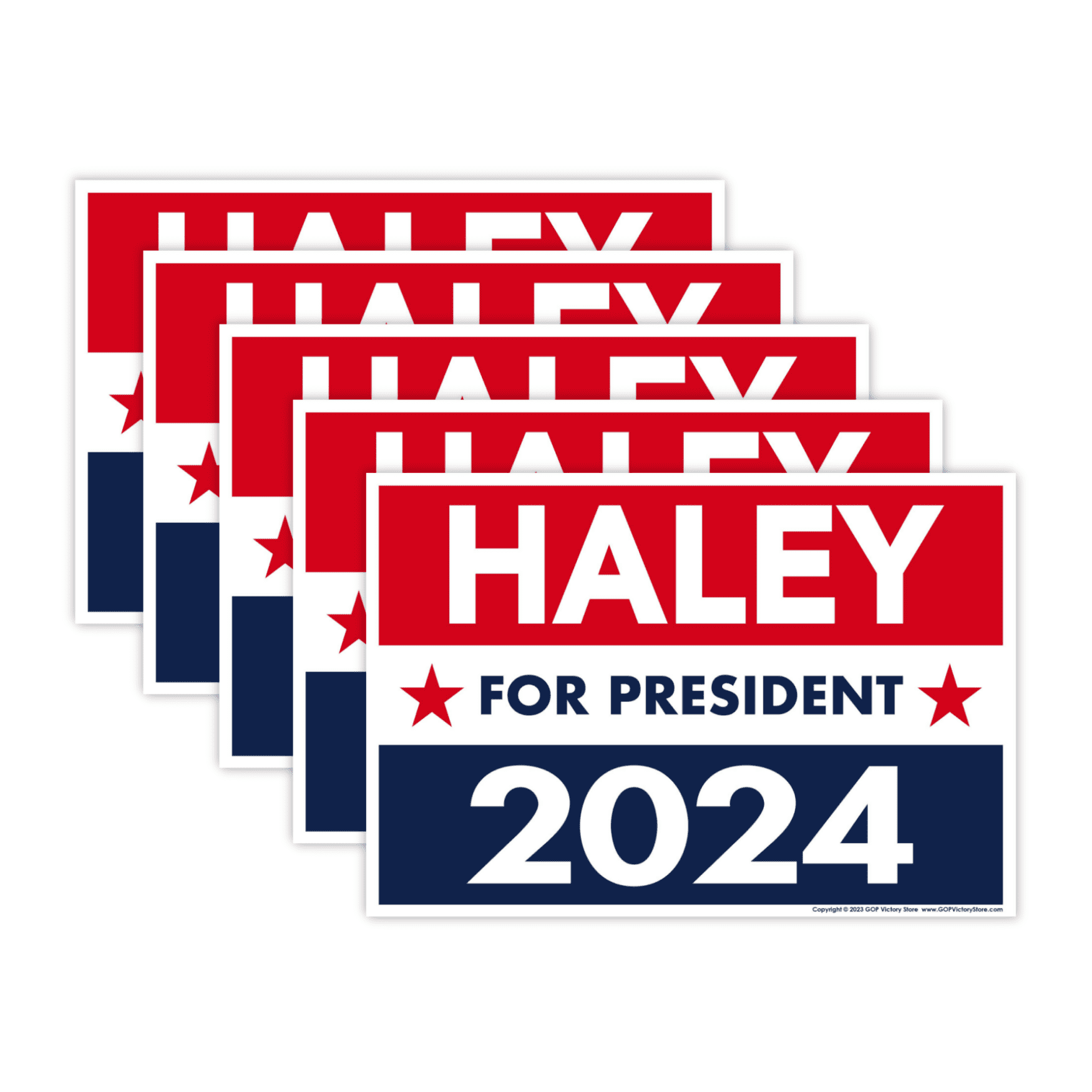 5 Pack Political Campaign Yard Sign W Stake Nikki Haley 2024 Red   5 Pack Political Campaign Yard Sign W Stake Nikki Haley 2024 Red White Blue 18 X 12 Double Sided Sign D8ba069d 3357 4046 8931 158cc9450cb9.7935eed74b98b690ad8a5da9258c1e5f 