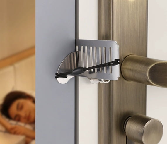 Socurity Lock 5 Pack Portable Door Lock Shield - Travel Anti-Theft Security Lock ...