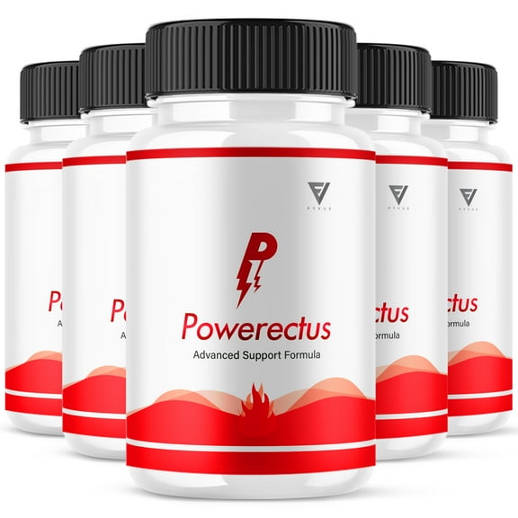 (5 Pack) Powerectus Tablets Power Ectus Maximum Strength Capsules (300 Capsules)