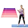 thumbnail image 1 of 5-Pack: Precision Workout Yoga Fitness Exercise Bands, 1 of 6