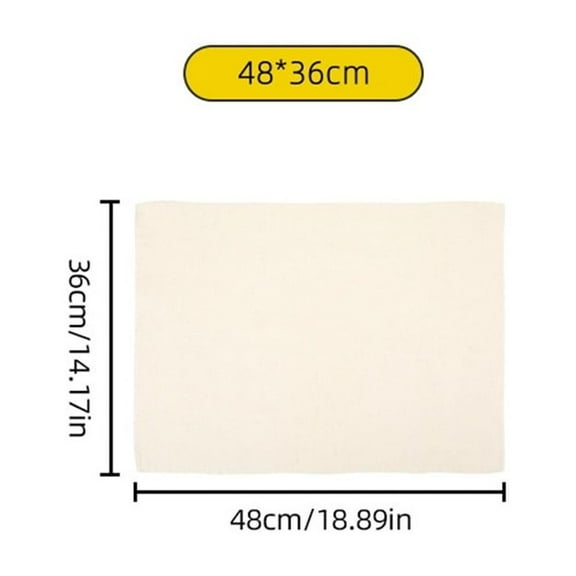 5 Pack Premium Linen Bread Proofing Cloths Multiple Sizes for Artisan Dough Rising and Fermentation