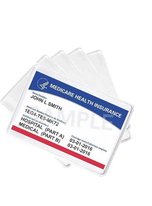 Plastic Credit Card Sleeves