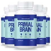5 Pack Primal Brain - Primal Brain Cognitive Capsules