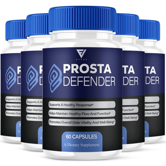 (5 Pack) Prosta Defender Premium Prostate Support Supplement Pills (300 Capsules)