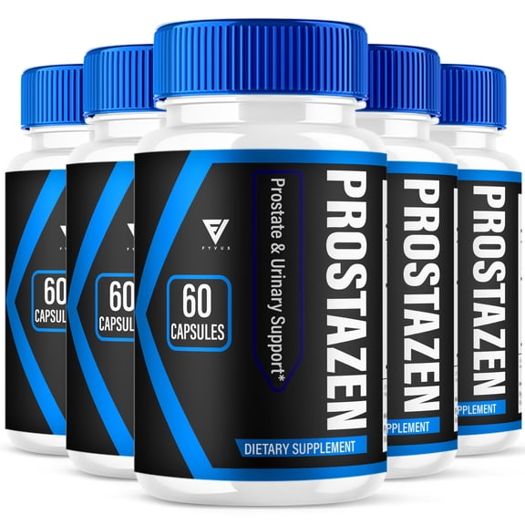 (5 Pack) Prostazen Pills for Prostate and Wellness Support, Prostazen Capsules Maximum Strength, Prosta Zen (300 Capsules)