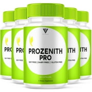 5 Pack Prozenith Pro Capsules, ProzenithPro Advanced Support 300 Capsules