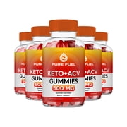 5 Pack Pure Fuel Gummies - Pure Fuel Ketosis ACV Gummies
