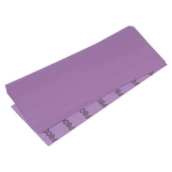 5 Pack Purple Sanding Sheets 1000 Grit 9" x 3.7" Aluminum Oxide Sandpapers Wet Dry Polish