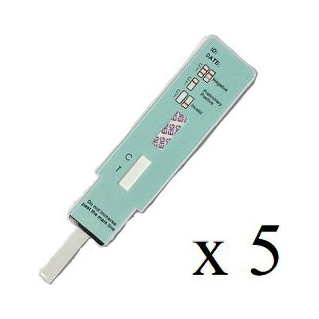 (5 Pack) QTEST ETG Alcohol Urine Drug Test Dip Up to 80 hours