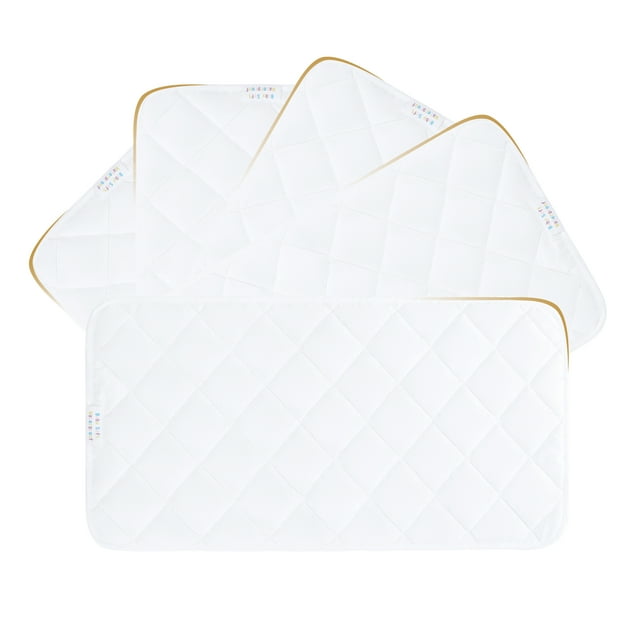 5 Pack Quilted Waterproof Changing pad Liners 13'' X 27'' Thicker Ultra