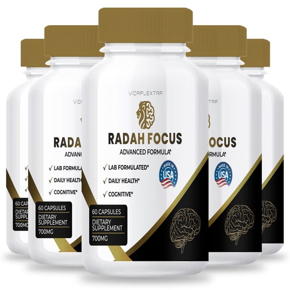 (5 Pack) Radah Focus Capsules - RadahFocus Capsules
