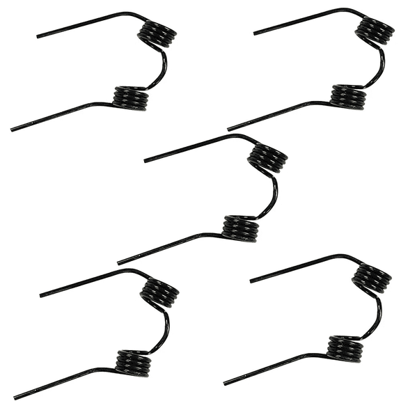 5-Pack Rake Teeth Set for Tedders and Rakes, Compatible with New Idea & Farmhand