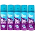 thumbnail image 1 of 5 Pack - Rave 4X Mega Hold Hair Spray, All-Weather Protection, Travel Size, 1.5 oz, 1 of 5