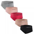 thumbnail image 1 of (5 Pack) Reebok Women's Stretch Performance Seamless Hipster Panties, Tag Free, 1 of 3