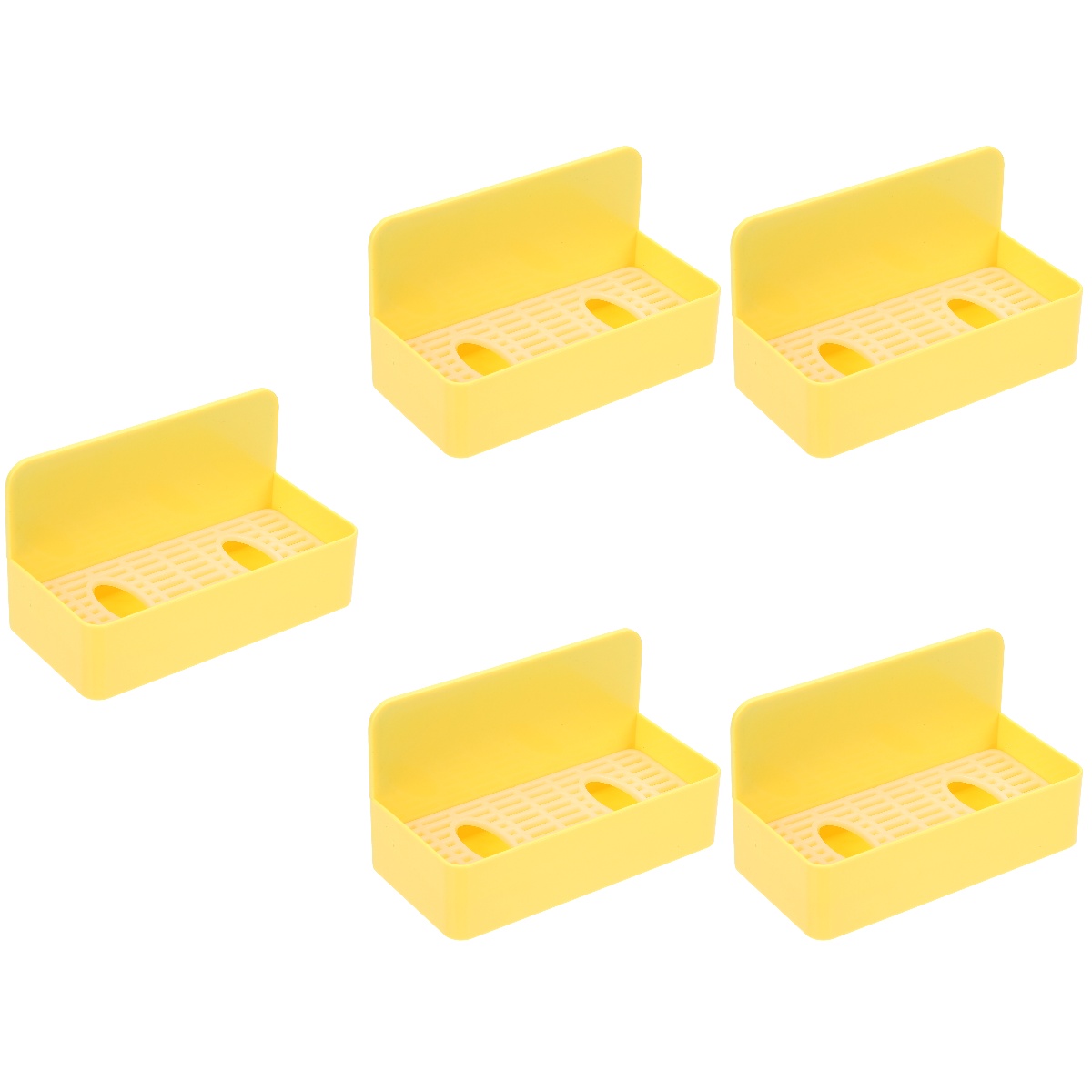 5 Pack Refrigerator Shelf Spices Fridge Storage Stand