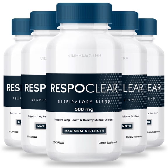 (5 Pack) Respo Clear Capsules - Respo Clear Capsules
