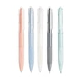 thumbnail image 1 of 5 Pack Retractable Gel Pens, 0.5mm Fine Tip 5ml Large Capacity Quick-Dry Smooth Writing Black Ink Pen with Ergonomic Grip for Office Daily Use, 1 of 6
