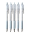 thumbnail image 1 of 5 Pack Retractable Gel Pens,Gray Barrel, Medium Point (0.5mm), Gray Gel Ink Pens for Home, Office, Journaling, Writing, Note-Taking, Teacher Supplies, 1 of 7