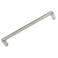thumbnail image 1 of 5 Pack Rok Transitinal Style Slate Edition 7-9/16" (192mm) Hole Centers, Brushed Nickel Stainless Steel Kitchen Cabinet Handle/Pull, 1 of 1