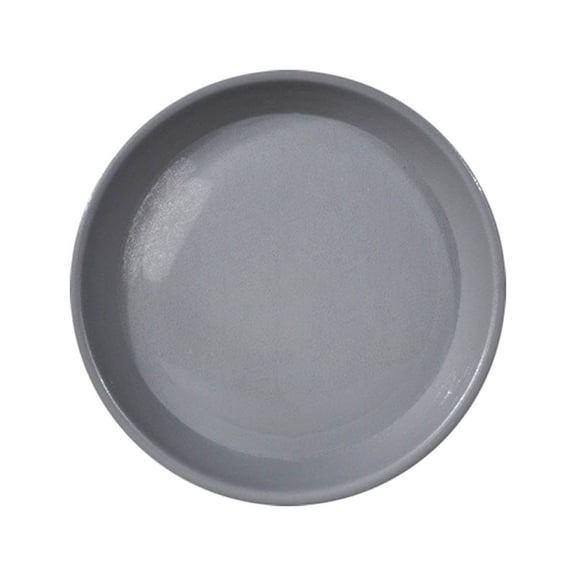 5 Pack Round Saucers 11 Inch - Thick Resin Pot Trays for Indoor Outdoor Use, Heavy Duty Water Catcher Tray, Sturdy Flower Pot Base for Drainage