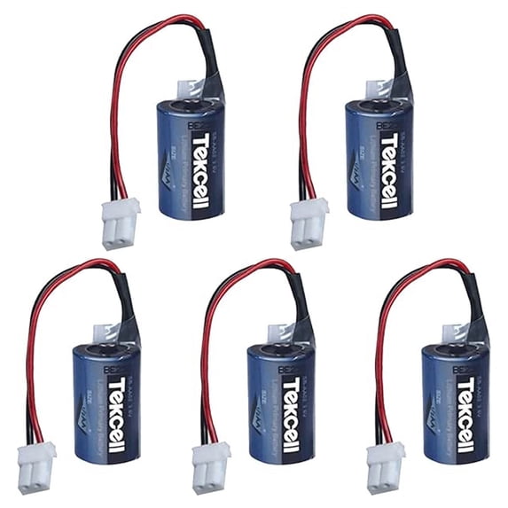 5-Pack SB-AA02 3.6V Battery LS14250 1/2AA Batteries 1200mAh PLC US STOCK