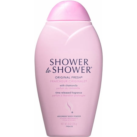 5 Pack - SHOWER TO SHOWER Body Powder Original Fresh 8 oz Each