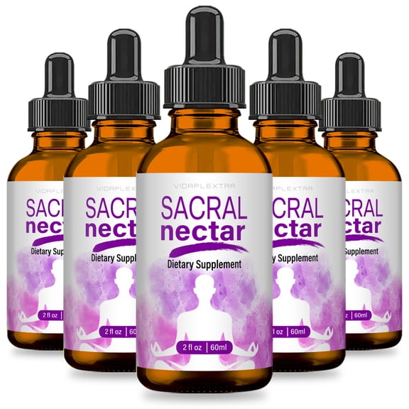 (5 Pack) Sacral Nectar Drops - Sacral Nectar Liquid Drops